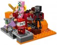 Употребявано Lego Minecraft - Битка в Ада (21139), снимка 6
