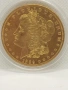 позлатена монета репродукция , снимка 1