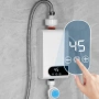 Проточен бойлер 3500W с дигитален дисплей – Моментална топла вода без чакане, снимка 4