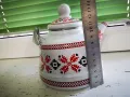 Емайлиран чайник, снимка 1