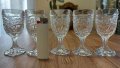 5 малки кристални чаши, снимка 4