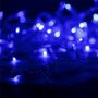Сини коледни лампички, 180 LED, снимка 1 - Лед осветление - 42717377
