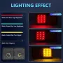 Комплект 2 задни LED светлини за ремарке, 12 V, 24 диода, снимка 4