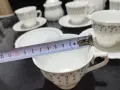 Стар български костен порцелан сервиз за чай , снимка 13