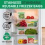 Нов комплект от 8 опаковки за фризер за многократна употреба Дом Съхранение, снимка 2
