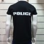 Нова мъжка тениска с трансферен печат POLICE (Полиция), снимка 5