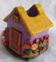 Къщичка с ограда от цветя -органайзер , снимка 2