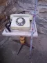 Комплект Соц Стара Мраморна Масичка Стойка С Домашен Телефон., снимка 12