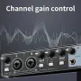 аудио интерфейс за запис на музика, XLR интерфейс, снимка 3