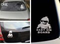 Стикер за кола " Бебе в колата " Baby on Board " стикери лепенка, снимка 3