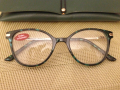 Нови немски очила за четене + 2,5 диоптъра шарнир луксозен калъф, снимка 2