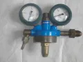 GLOOR Оригинален за оксижен РЕДУЦИР ВЕНТИЛ ЗА КИСЛОРОД Швейцария/Германия с 2 манометъра 315 bar, снимка 4