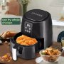 Air Fryer - Уред за здравословно готвене с горещ въздух , 1350 W, 7л, Тъч скрийн управление, снимка 2