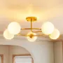 Таванна лампа HOMCOM 20W с 5 фасунги G9, снимка 7