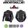 Кожено яке ARMR Raiden Black/White мото мотор писта, снимка 1