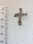 Нов сребърен кръст, снимка 1 - Колиета, медальони, синджири - 33879067