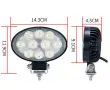 LED халоген LED 40W , бяла 12 – 60V, снимка 3