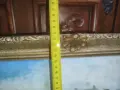 Тореадори. Масло на платно . Стара испанска картина с изящна дървена рамка с размери от снимките, снимка 11