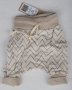 Памучен бебешки панталон за новородено с щампа марка Lafel 