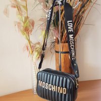Луксозна чанта Moschino , снимка 3 - Чанти - 31524943