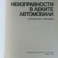 Неизправности в леките автомобили - В.Вълков - 1985г., снимка 2 - Специализирана литература - 36935977