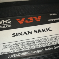 SINAN SAKIC-VHS VIDEO ORIGINAL BEOGRAD TAPE 1703240745, снимка 12 - Други музикални жанрове - 44802550