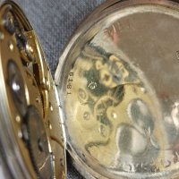 Сребърен джобен часовник Zenith , снимка 11 - Антикварни и старинни предмети - 40414436