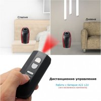 Мини печка компактен отоплителен уред 400W 220V с дистанционно, снимка 4 - Отоплителни печки - 30148998