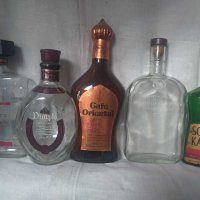 Големи стъклени бутилки от алкохол различни видове за колекция, снимка 3 - Колекции - 31986148