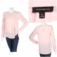 Розова блуза за мини дами , снимка 1 - Блузи с дълъг ръкав и пуловери - 30274384
