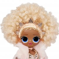 Кукла L.O.L. OMG - Holiday 2021 Колекционерска модна кукла NYE Queen със златни модни дрехи 576518, снимка 7 - Кукли - 34923993