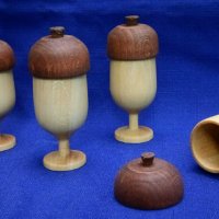 Дървени чаши.Чаши от дърво.Сувенири от дърво., снимка 4 - Дърводелски услуги - 35219522