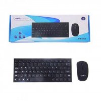 Безжична водоустойчива клавиатура и мишка 2.4Ghz Weibo WB-8068, снимка 3 - Клавиатури и мишки - 31451201