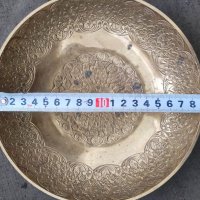 Продавам Месингова чиния за стена, снимка 6 - Антикварни и старинни предмети - 35013000