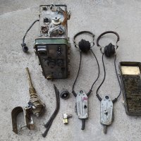 Радиостанция Р-105 М + още части, снимка 4 - Антикварни и старинни предмети - 37482426