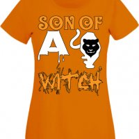 Дамска тениска Son Of A Witch 2,Halloween,Хелоуин,Празник,Забавление,Изненада,Обичаи,, снимка 8 - Тениски - 38138219