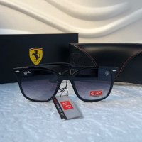 Ray-Ban RB4297 SCUDERIA FERRARI унисекс слънчеви очила дамски мъжки, снимка 6 - Слънчеви и диоптрични очила - 34455650