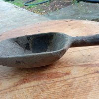 Стара дървена лопата мярка за зърно, снимка 5 - Други ценни предмети - 40812942