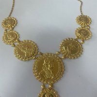 Златно колие 14 карата, снимка 7 - Колиета, медальони, синджири - 42154458