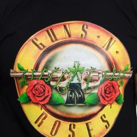 Нова мъжка тениска с логото на музикалната група Guns N'Roses, снимка 2 - Тениски - 32953652