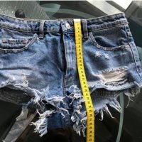 Къси дънкови панталонки, снимка 7 - Къси панталони и бермуди - 29591883