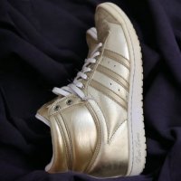 Adidas дамски маратонки 40 номер, Адидас Gold top hi sneakers , снимка 2 - Маратонки - 40429297