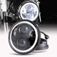 MIRTHBUY 5,75-инчов LED фар за мотоциклет   НОВ, снимка 1 - Части - 42475697