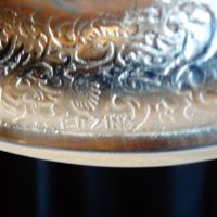 Английска посребрена фруктиера,бонбониера,маркирана. , снимка 8 - Антикварни и старинни предмети - 32045296