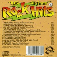 CD диск     16 All-Time Rock Hits 10,  1992, снимка 4 - CD дискове - 29134749