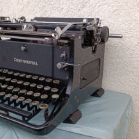 Стара пишеща машина Continental - Made in Germany - 1954 година - Антика, снимка 2 - Антикварни и старинни предмети - 39491413