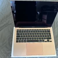 MacBook Air 13” 2020 i3 8GB 256GB - rose gold, снимка 1 - Лаптопи за дома - 44528078