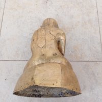 Месингова статуетка Буда, снимка 5 - Антикварни и старинни предмети - 31705342