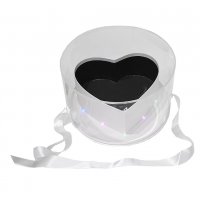 Светеща LED Кутия за декорация Shine Heart Бяла, снимка 1 - Романтични подаръци - 39873050