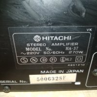 hitachi ha-37 amplifier-made in japan 1603211838, снимка 14 - Ресийвъри, усилватели, смесителни пултове - 32186748